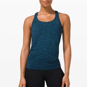 LULULEMON Swiftly Tech Racerback Blue L Tank Top Size 6